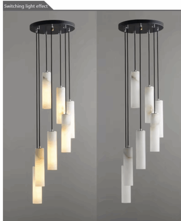 Serville natural marble Pendant Lights